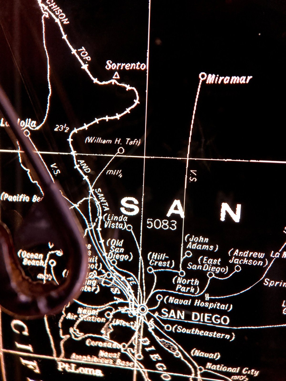 Backlit California & Nevada Map — photo 8