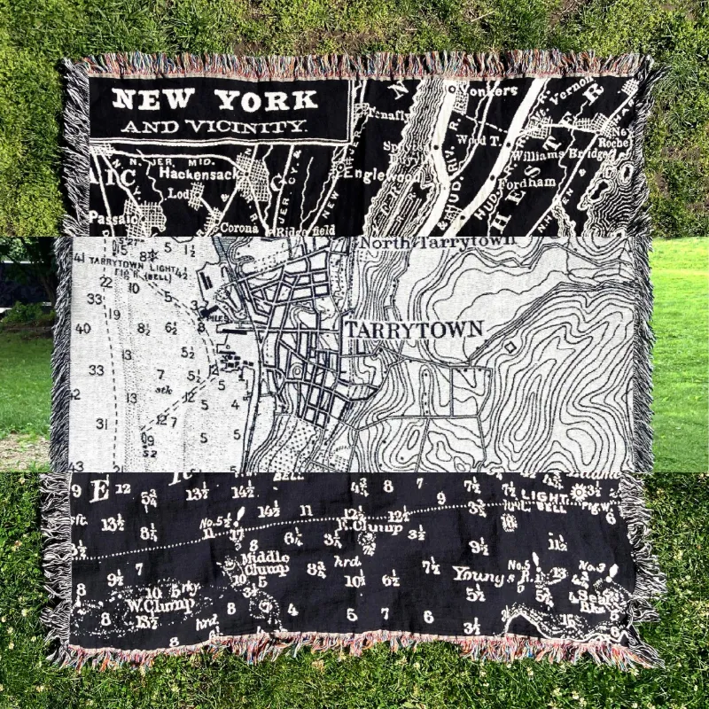 Custom Map Blanket
