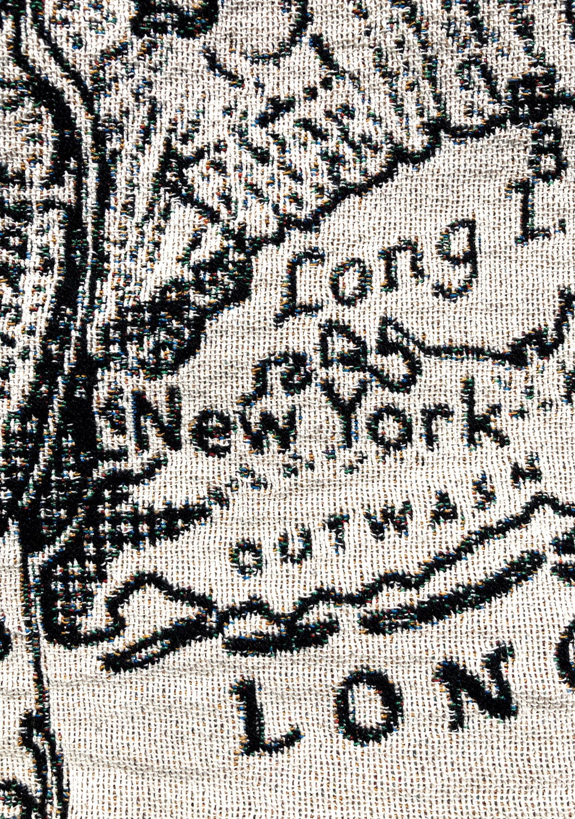 New York State Map Blanket — photo 1