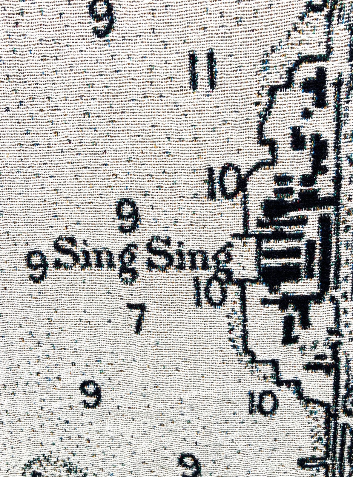 Ossining, New York Map Blanket — photo 6