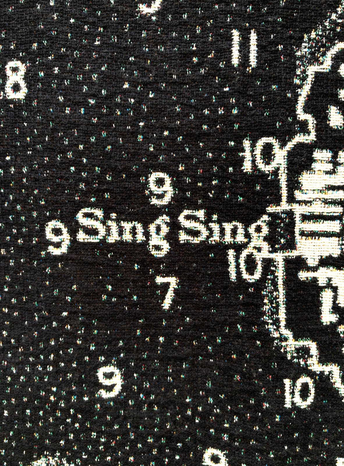 Ossining, New York Map Blanket — photo 9